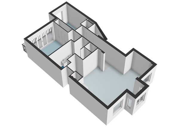 Floorplan - Moreelsestraat 1A, 1071 BJ Amsterdam